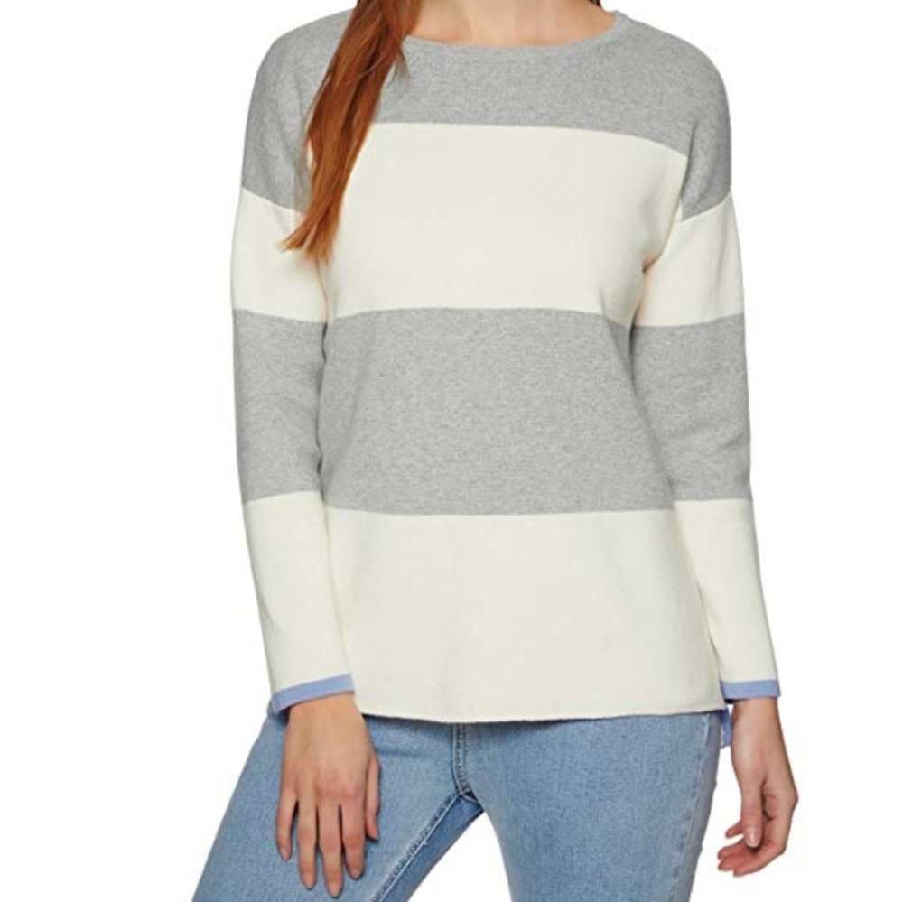Joules Uma Milano Knit Striped Sweater - Size 4